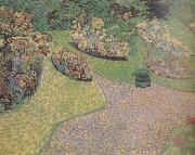 Vincent Van Gogh Garden in Auvers (nn04) oil painting reproduction